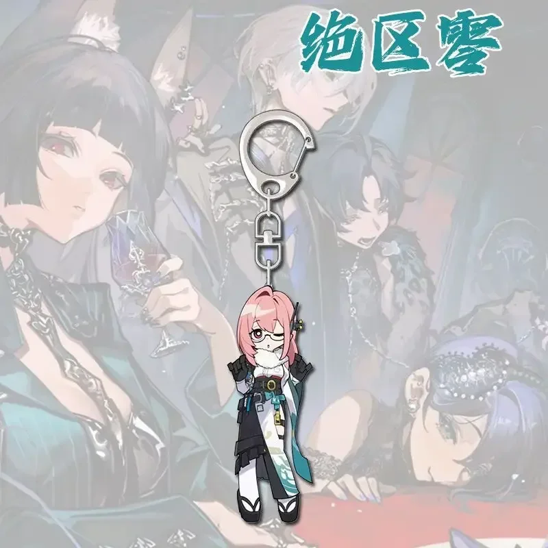 Брелок Zenless Zone Zero, милый мультяшный игровой персонаж, цепочка для мобильного телефона, сумка для книги, подвеска ZZZ, реквизит для ролевых игр, подарки унисекс