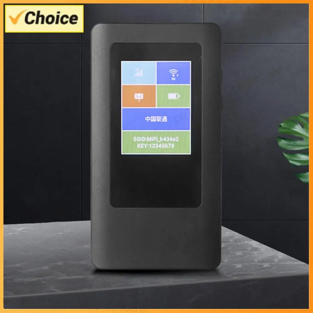 

5G WiFi6 Portable Router Dual Band 2.4G/5.8G Mobile Hotspot SIM Card 5G Wireless Router Wide Coverage Network