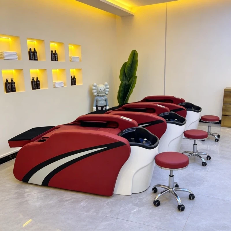 

Полностью автоматическая интеллектуальная массажная паровая кровать для мытья головы, для парикмахерских, салонов красоты и барбершопов