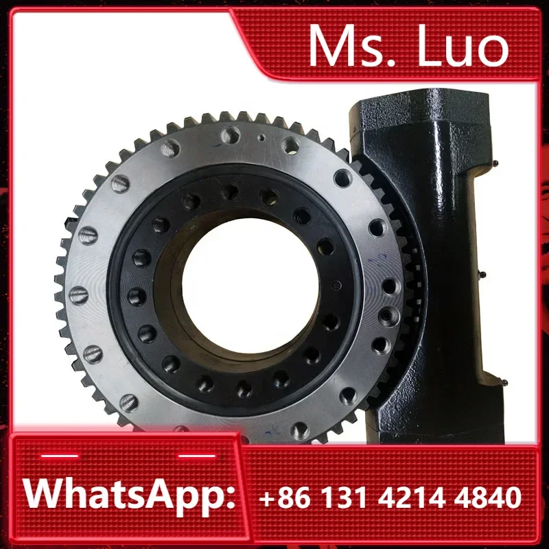 slewing drive with 24V DC motor or hydraulic motor for sun solar tracker