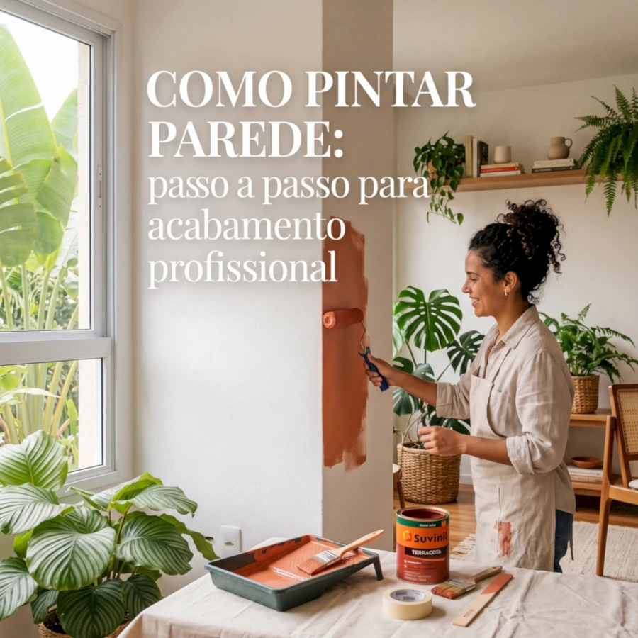 Como pintar parede: passo a passo para acabamento profissional