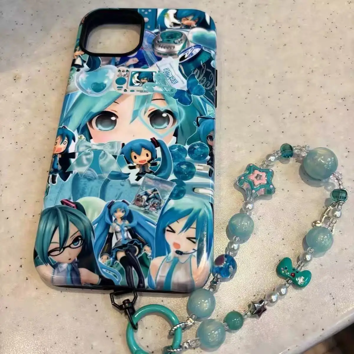 Hatsune Miku Phone Charm Cute Cartoon Phone Strap Pendant for Phone Case Bag Keychain Decor Gift - view 5