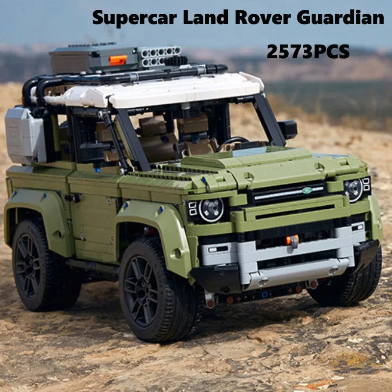 

Технический Land SUV Rover Defender модель автомобиля 93018, строительные блоки, кирпичи, развивающие игрушки для детей, подарки на день рождения и Рождество