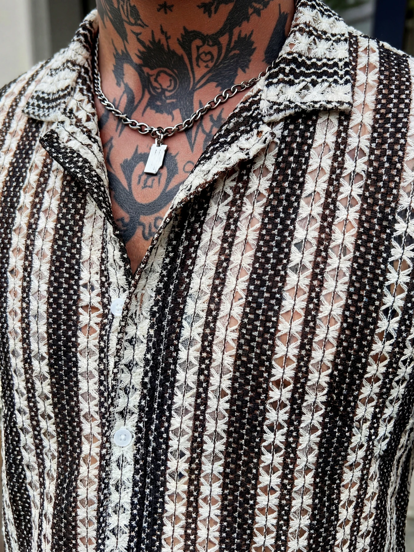 Vintage Hawaiian Shirts For Men Ethnic Pattern Printed Short Sleeve Tops Fashion Casual Men Clothing Loose Oversized Men's Shirt