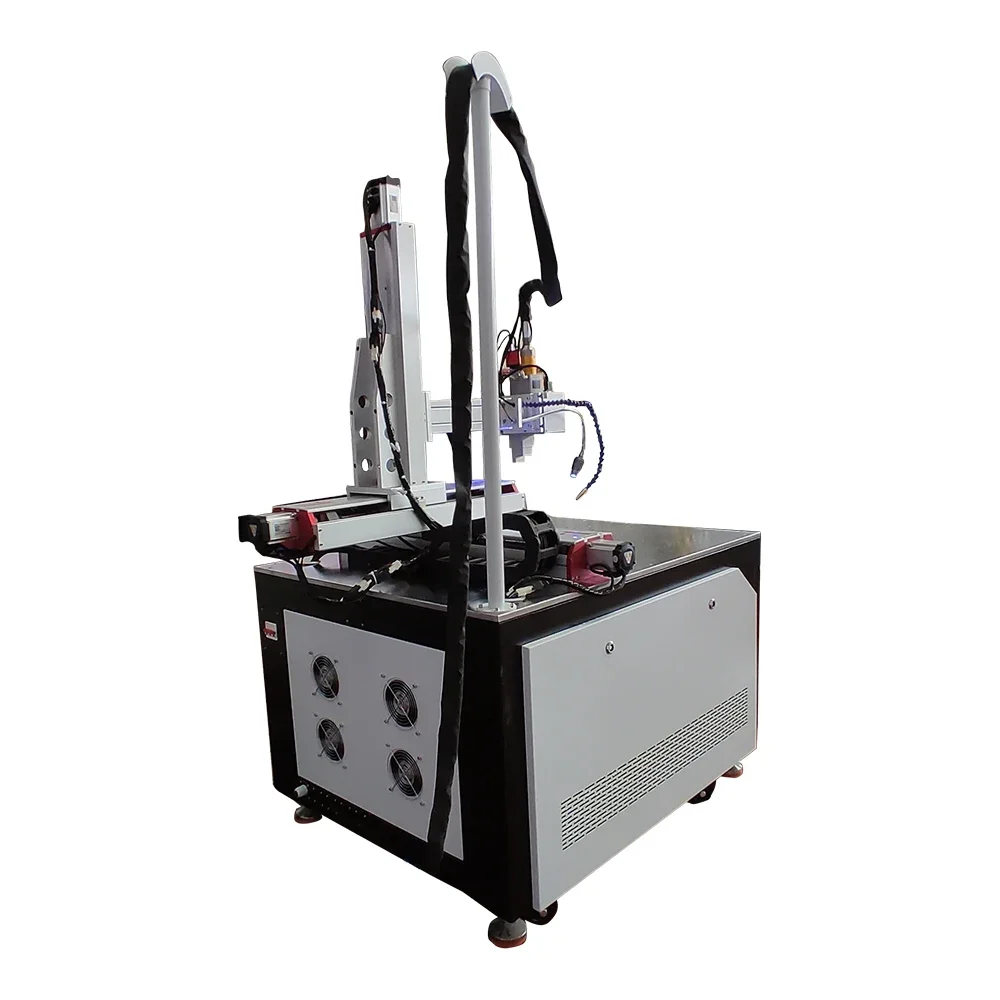 Customized Automatic 1000W 1500W 2kw 3kw Fiber Laser Platform Welding Machine CNC 3 Axis System