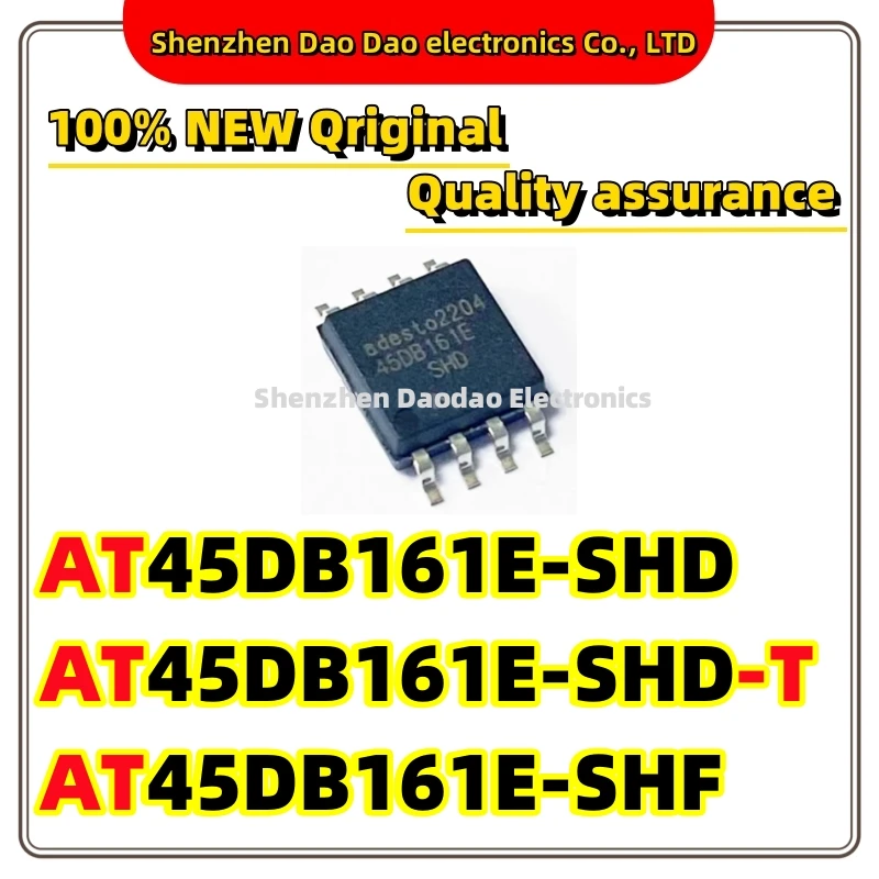 

10Pcs AT45DB161E-SHD AT45DB161E-SHD-T AT45DB161E-SHF SOP-8 FLASH memory IC chip new original