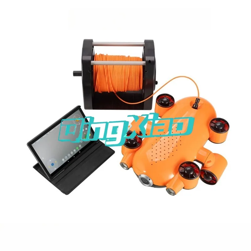 Multifunctional 150m Deep Sea Underwater Robot 4K FPV Camera 6 Axis Precision Smart Fish Detector For Outdoor Diving Exploration
