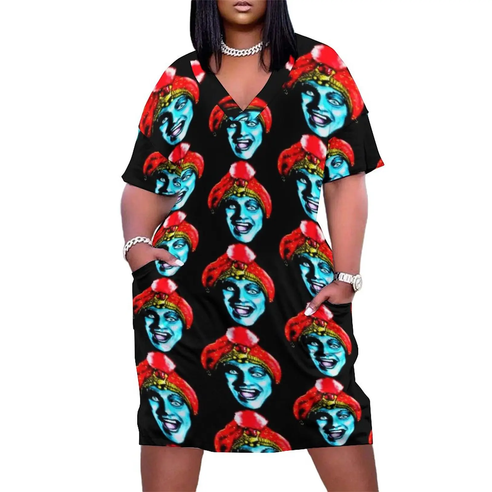 All Hail Jambi Vestido suelto con bolsillo Vestidos elegantes para mujer Ropa de mujer 2025