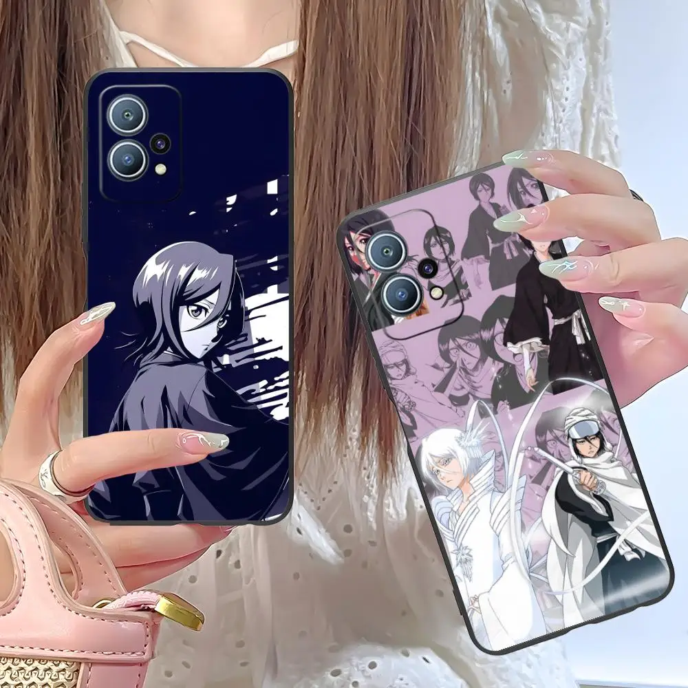 

Чехол для мобильного телефона Bleach Rukia Kuchiki для Huawei P60 P50 P40 P30 P20 P10 P9 P8 Pro Lite Plus, черный, довольно роскошный чехол для мобильных телефонов