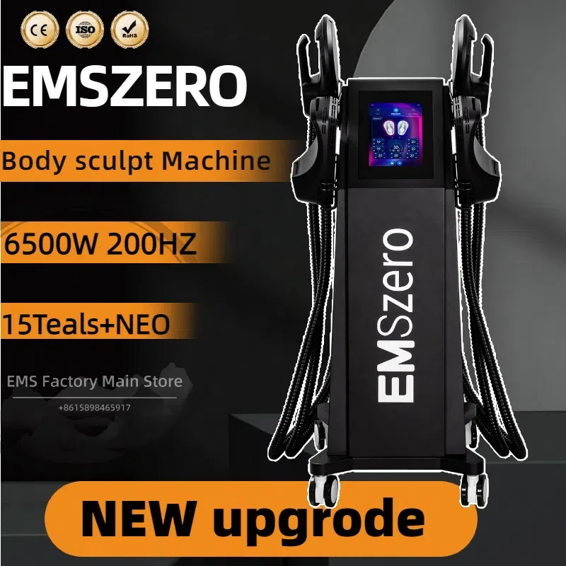 

HI-EMT EMS Zero EMS машина для коррекции фигуры RF стимуляция мышц для коррекции фигуры сжигание жира 6500 Вт оборудование для похудения