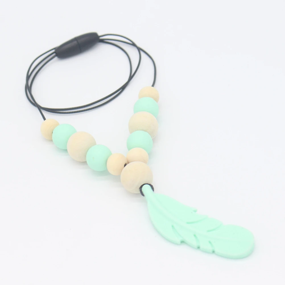 

nursing pendant teething necklace teether necklace chew toy baby teether necklace