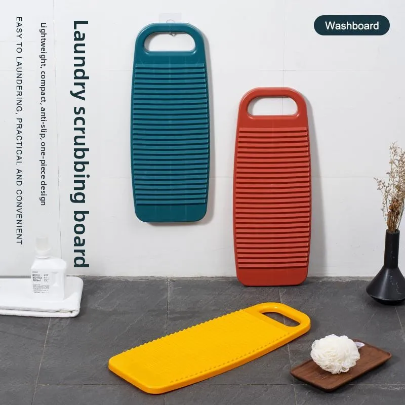 

Thiened силиконовая пластиковая доска для домашнего использования, новая маленькая доска на коленях, противоскользящая одежда большого размера для чистки одежды ...