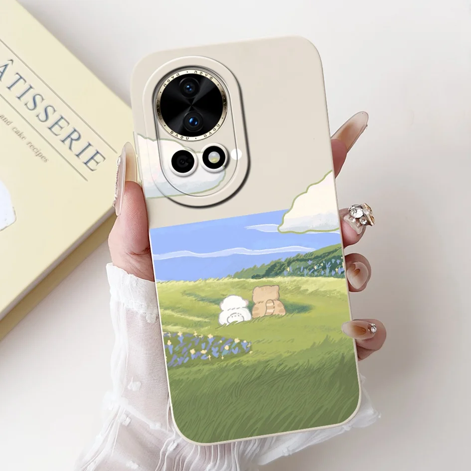 For Huawei Nova 12S Case Nova 12 se Phone Cases Cute Cartoon Soft Cover For Huawei Nova 12 Ultra Nova12 Pro Funda nova12s Bumper