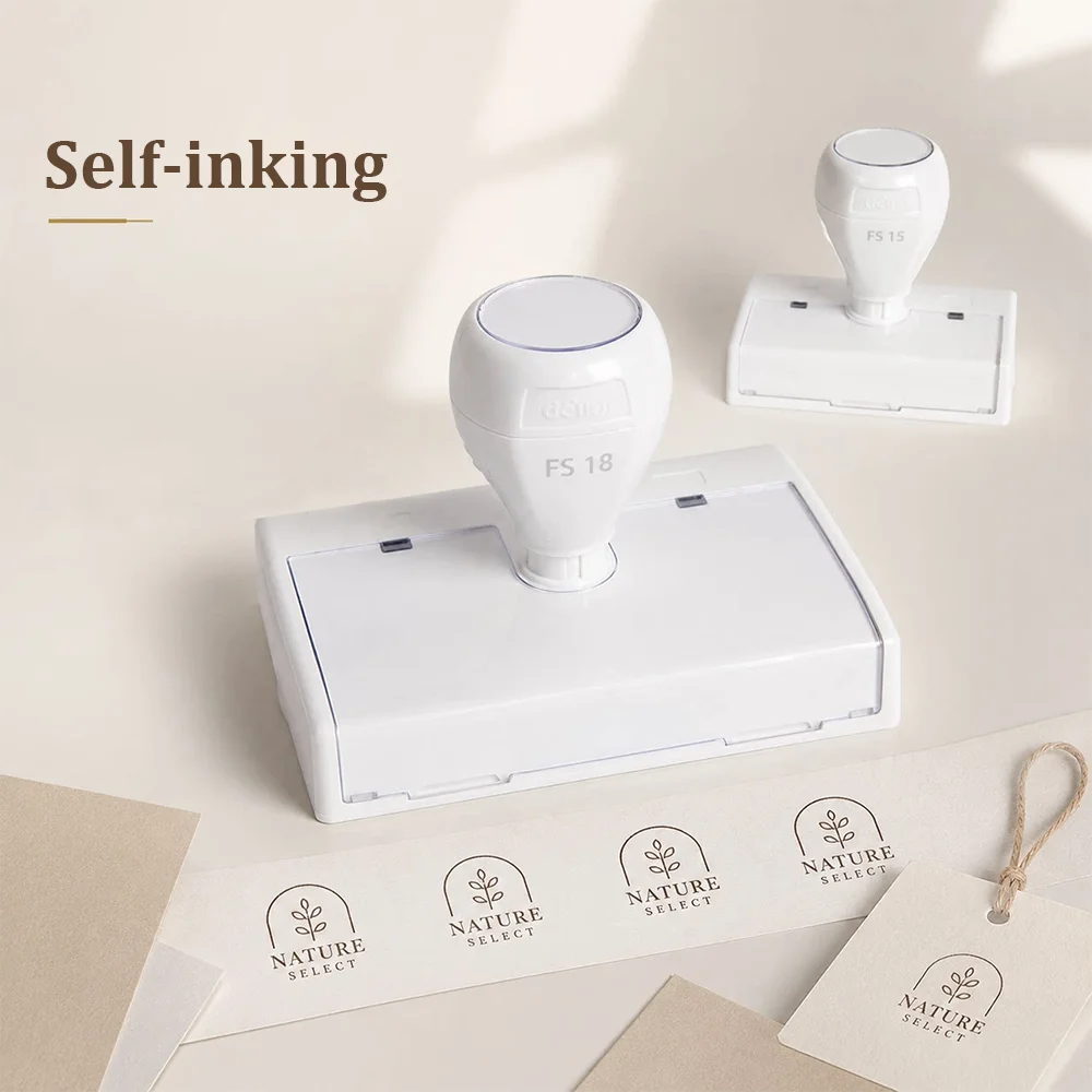 LOGO Individueller Selbstfärbender Stempel Personalisierung Individueller Tintenstempel mit Eigenem Design für Unternehmen oder Hochzeiten Handgefertigter Paketsiegel – Detail 9
