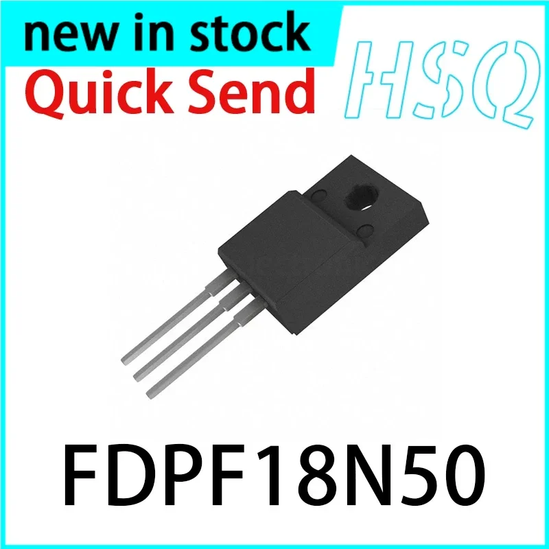 1PCS FDPF18N50 MOS FET TO-220F Spot 18N50
