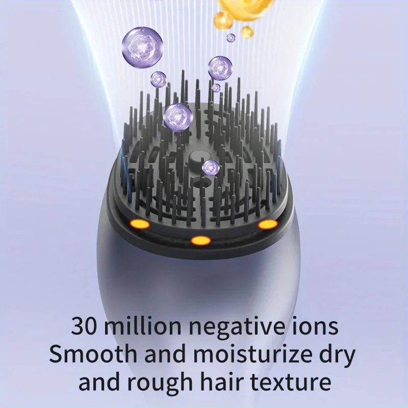 Micro Vibration Head Massager Scalp Electric Massager Massage Comb Hair Nourishing and Healthy Hair Comb Portable Version