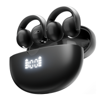 Blackview AirBuds 13 OWS Ear Clip Headset with LED Display IPX7 Waterproof 400mAh Bluetooth 5.4 Sports Earphones with Mic