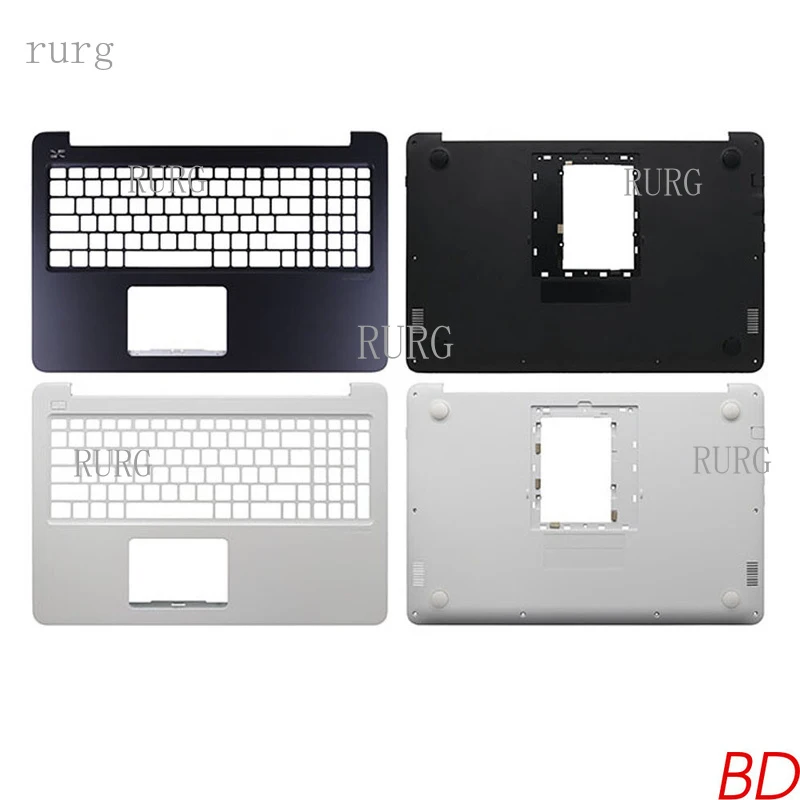 

A+ Palmrest Bottom Case Cover White C/ D Shell For ASUS E502M E502S E502NA