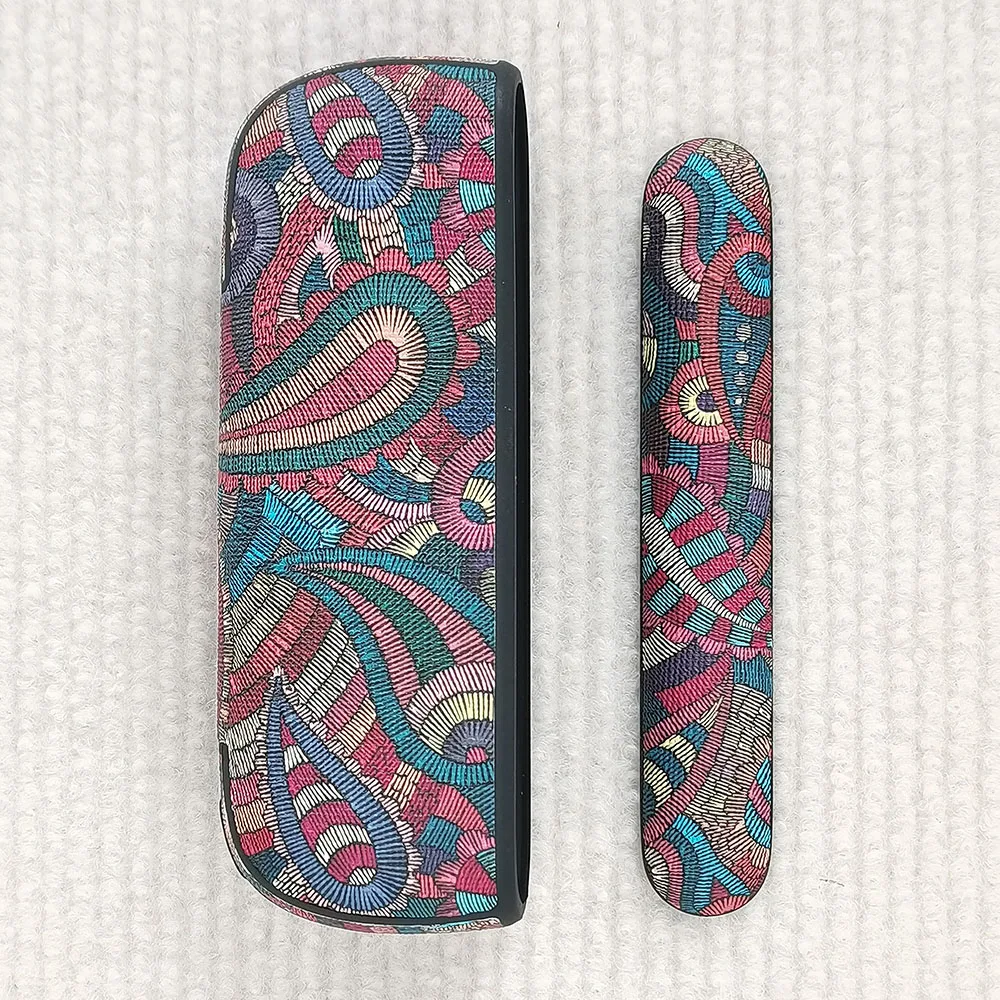 RUORUO 14 Colors Case + Door Cover for ICOS ILUMA Decoration Replaceable for IQOS ILUMA Funda E Cig for Iquos 4 Accessories