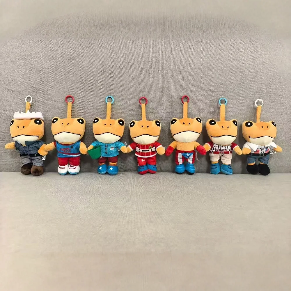 Pluszak Żaba z Puerto Rico, Bad Bunny El Sapo Concho, wyjątkowy, rzadki prezent kolekcjonerski dla fanów muzyki reggaeton