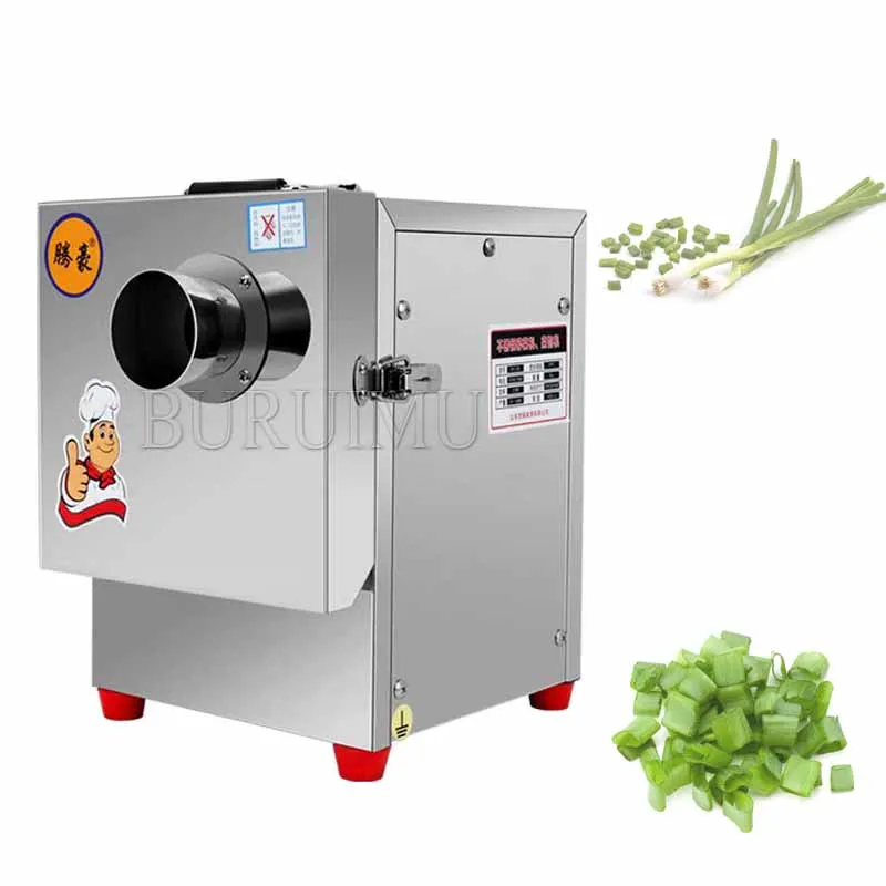 Multifunctional Electric Vegetable Cutter Commercial Automatic Stainless Steel Vegetable Cutter