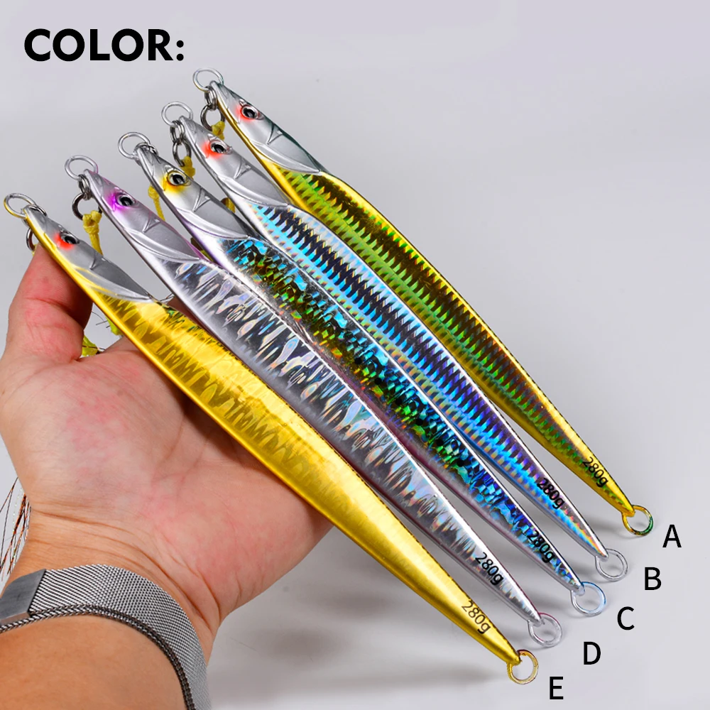 Proberos Vertical Jigging Artificial Lures 1pc Saltwater jigs Speed Jigging Slow Jigging Pitching Lures Jigging Lure Fishing jig view 3