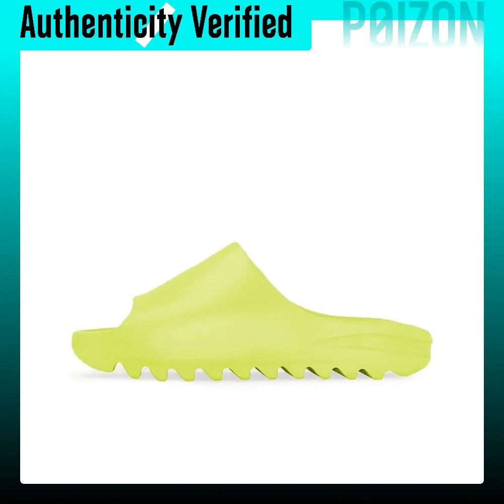 Adidas Originals Yeezy Slide Trendy Slide Slippers Unisex Green GX6138