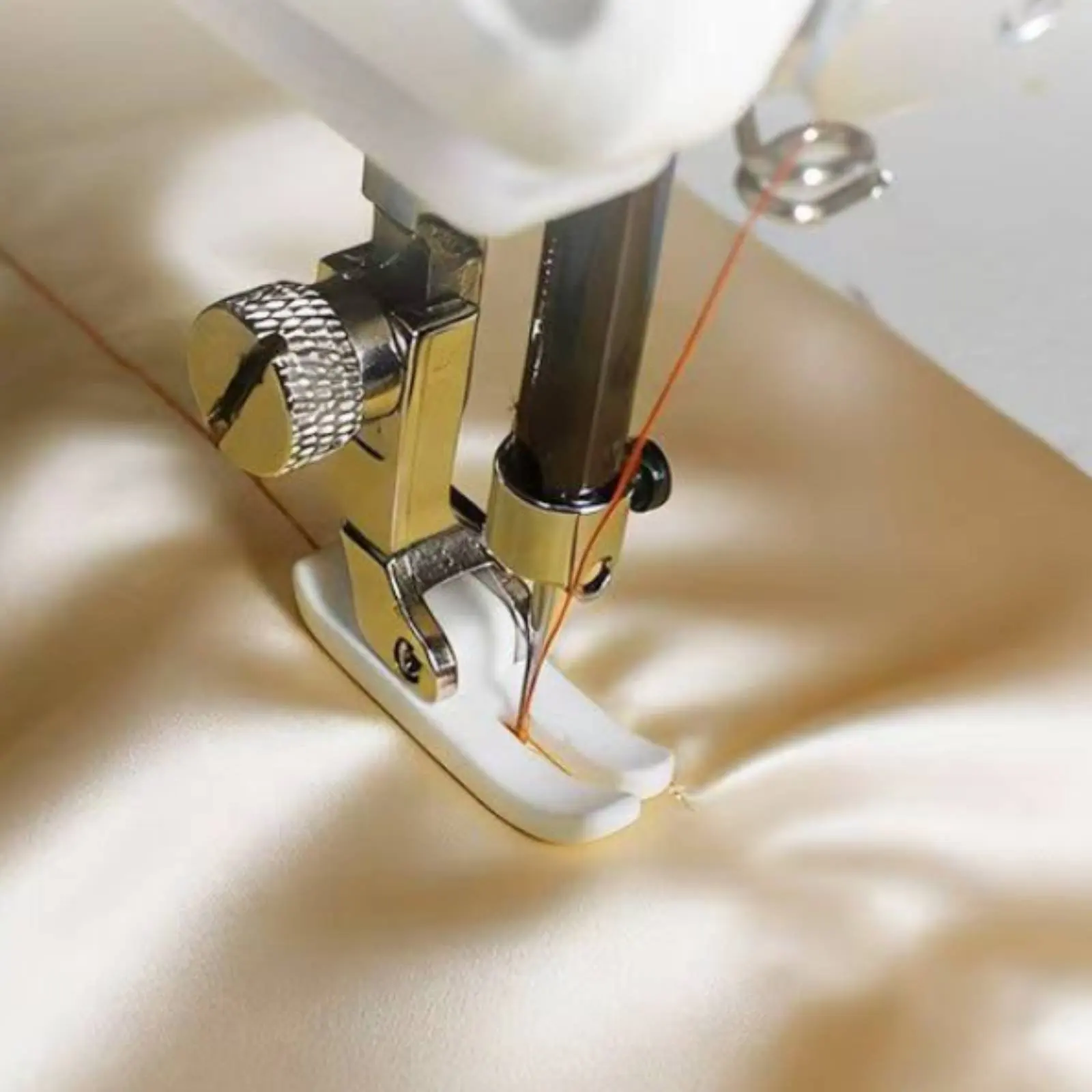 Pied presseur en céramique pour une glisse sans effort, pied de machine à coudre de qualité professionnelle, utilisation universelle pour textiles
