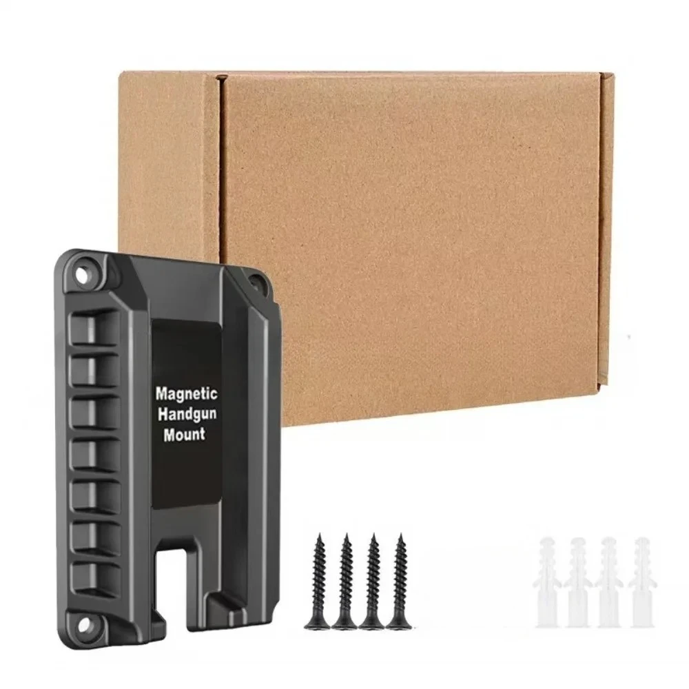 Tactical Gun Magnet Mount Magnetic Flat Top Handgun Mount Concealed For Glock Sig XD M&P Ruger