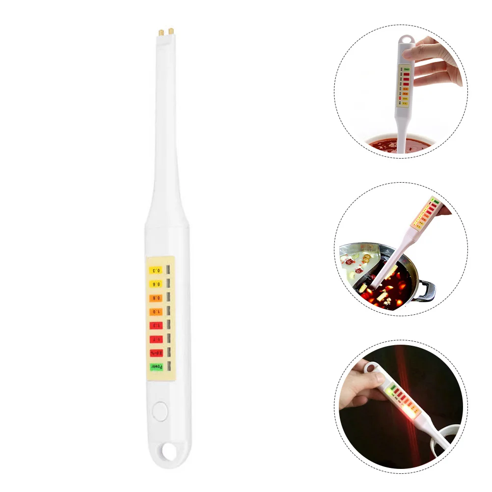 Portable Handheld Salt Concentration Tester Electronic Salinometer Food Salt Measurement Device Kitchen Supply