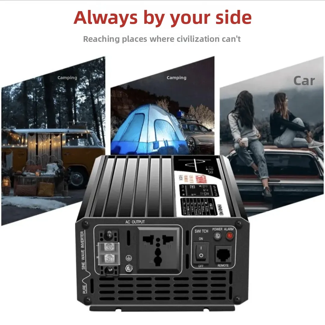 

Pure Sine Wave Inverter DC to AC 380V to 220V Vehicle 6000W
