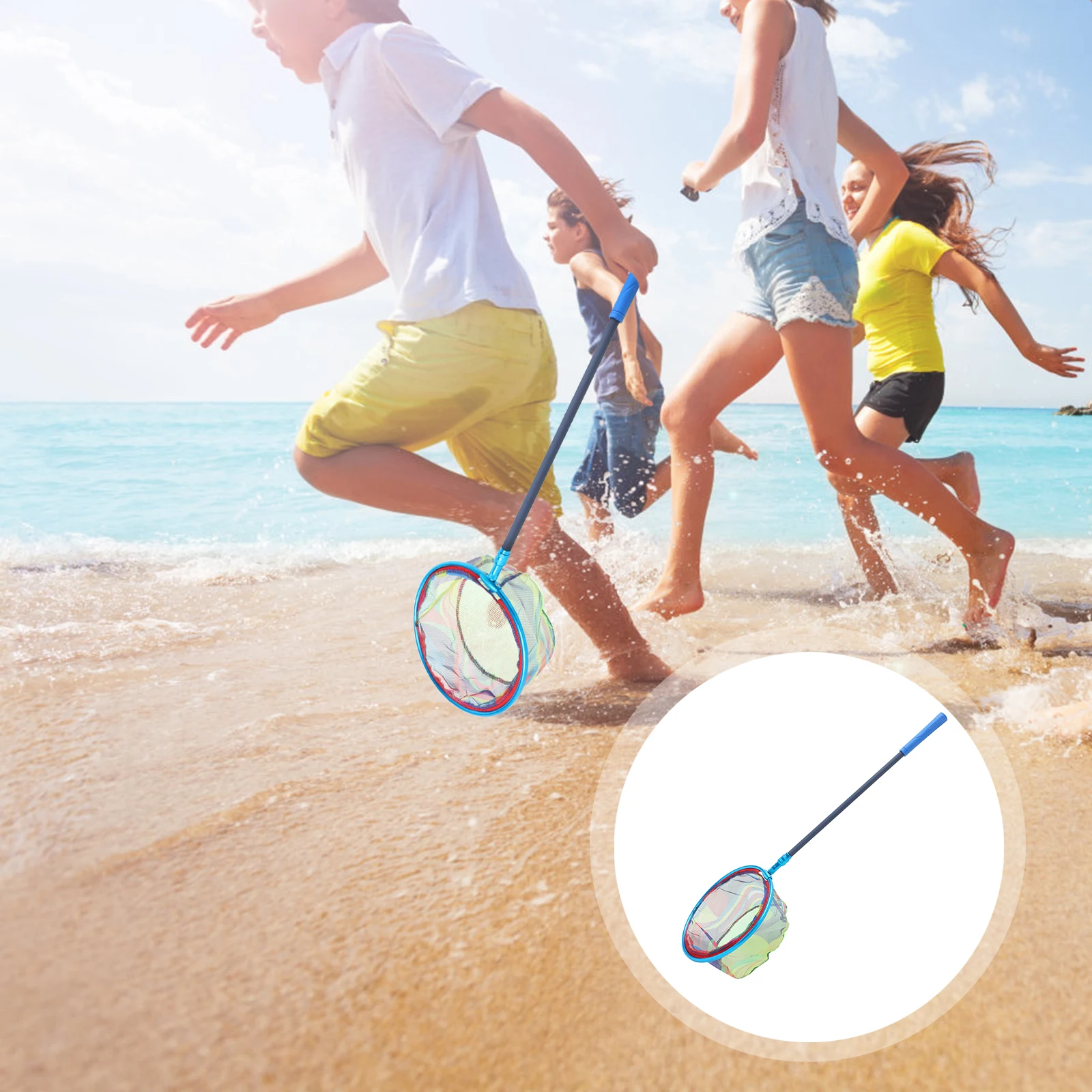 

1Set Durable Fishing Net Lightweight Compact Sturdy Design for Beginners Experienced Anglers River Freshwater