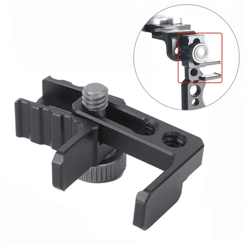 

Camera Cage Cable Clamp For Sony A7 A72 A73 A7R4 A6000 A6300 A6400 Cage Quick Release L Plate -Compatible Fixed Lock