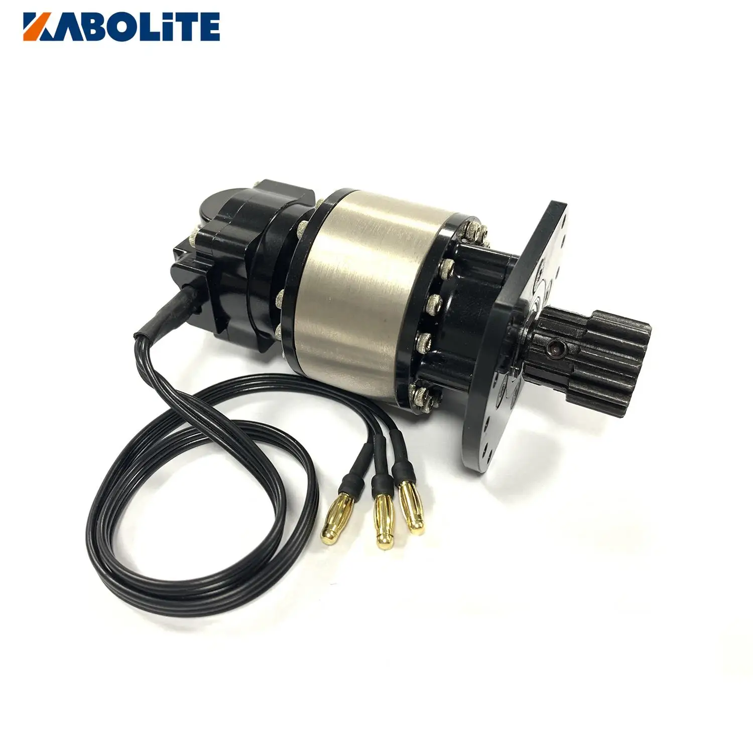 Metal Rotary Motor for RC Hydraulic Excavator 1/12 1/14 RC Construction Vehicles Model Outdoor Toys Gifts