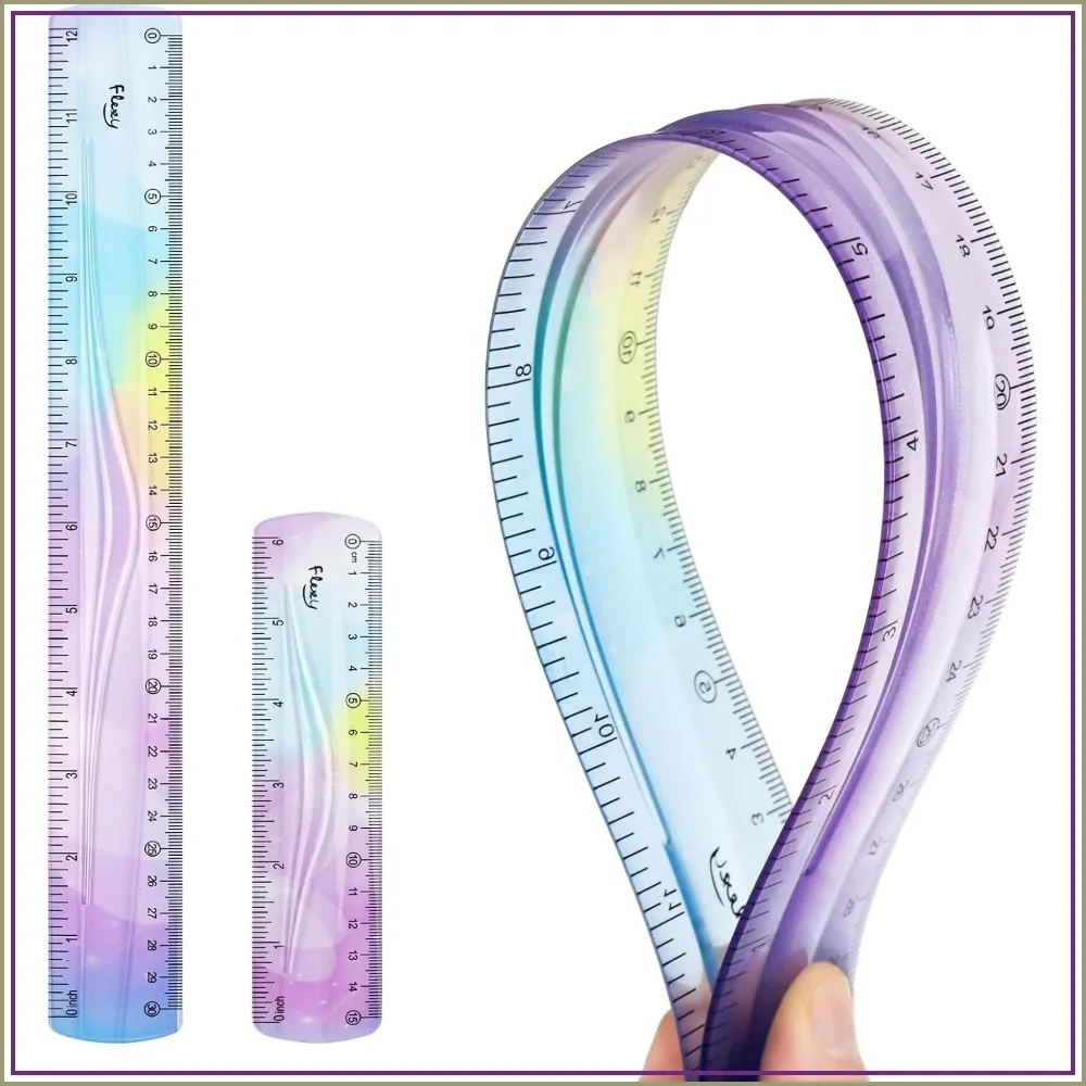 Bendable Plastic Rulers 12