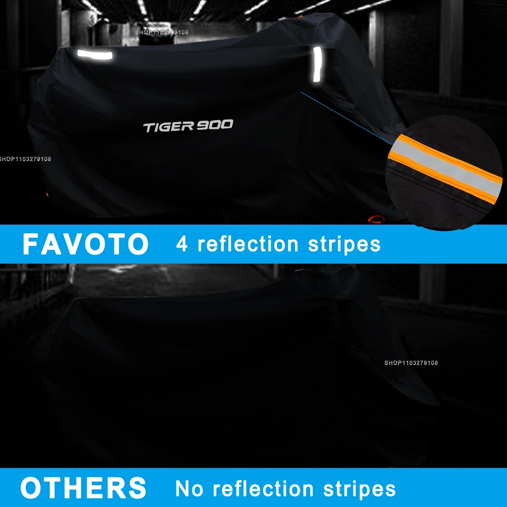 لياماها Tenere900 Tenere 900 غطاء دراجة نارية مقاوم للماء في الهواء الطلق كل موسم الغبار UV واقية سكوتر دراجة نارية غطاء للمطر
