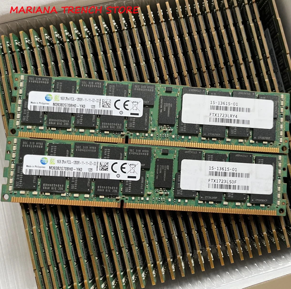 

16GB 2Rx4 PC3L-12800R 1600Mhz для Samsung Memory M393B2G70BH0
