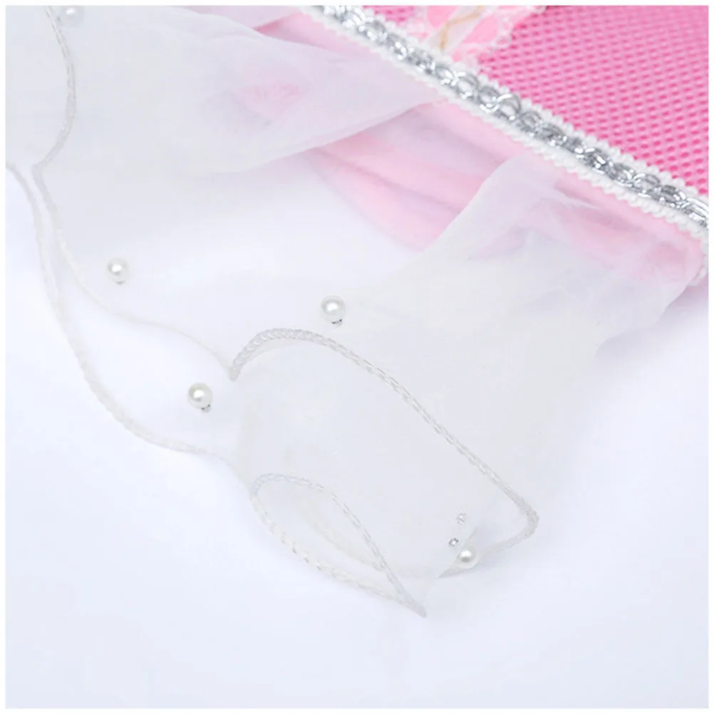 

1Pcs Puppy Princess Wear Adorable Lightweight Dog Coat Breathable Mesh Texture Easy to Wear Pet Costume for Walking Photo Shoot