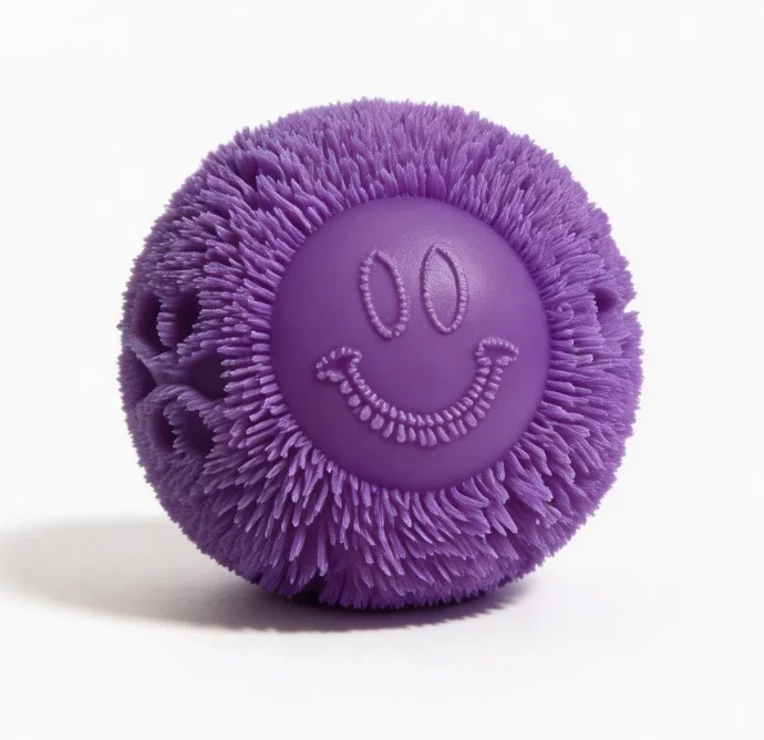 Nee Doh Fuzz Ball Serie Desktop-Dekompressions-Ornament Stressabbau-Spielzeug Geeignet für Druckbewältigung Spaßiger Weicher Stressball Geschenke