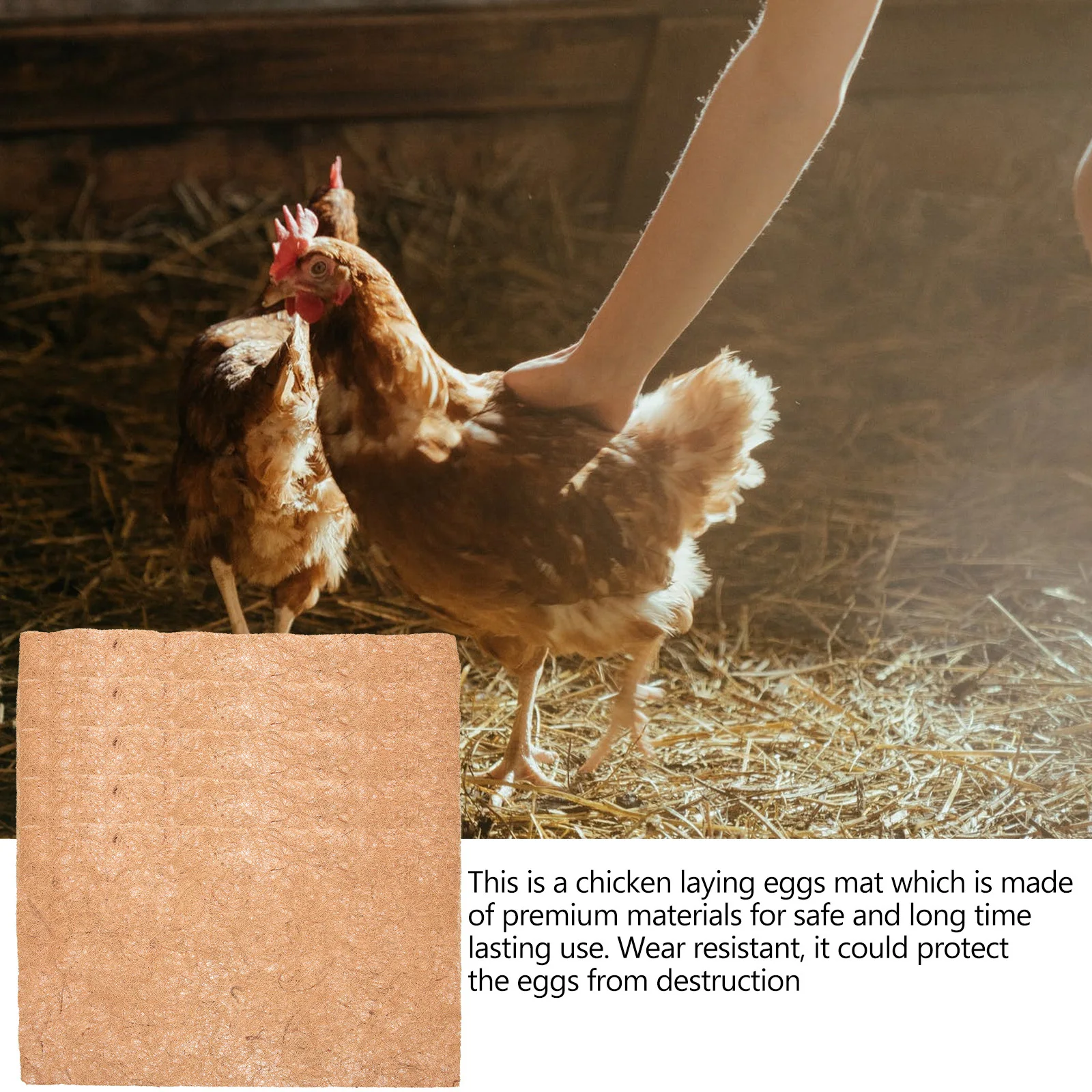 

5Pcs Chicken Nest Box Liners Premium Quality No Hesitation Caring Service Long Time Usage Pets Chicken Nesting Pads