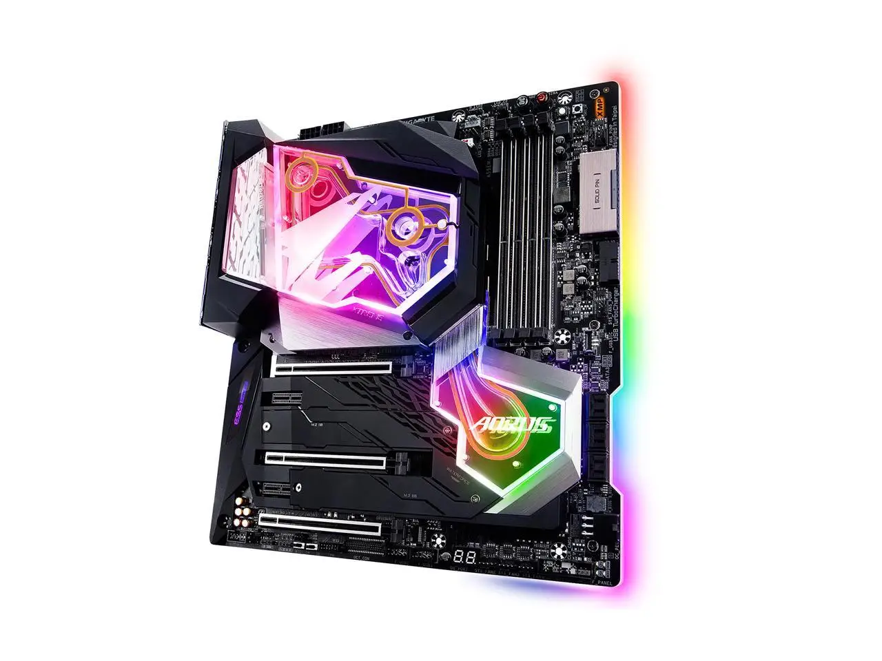 Intel Motherboard for GIGABYTE Z390 AORUS XTREME WATERFORCE LGA1151 (300 Series) Intel Z390 HDMI SATA 6Gb/s USB 3.1 Extended ATX