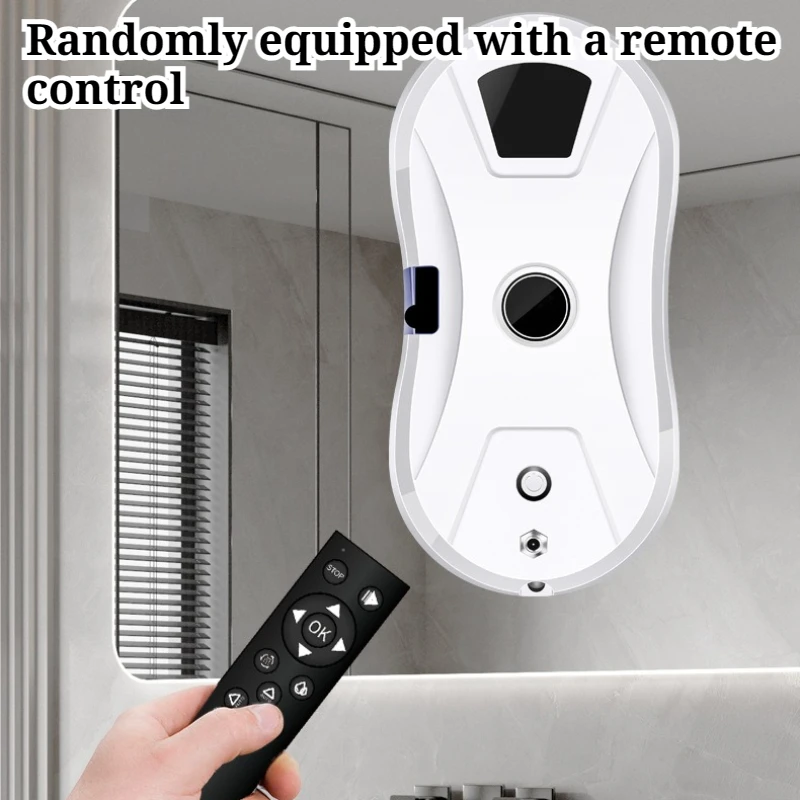 Intelligent Water Spray Electric Window Cleaner Powerful Decontamination Convenient Household Deep Cleaning Robot Window Washer