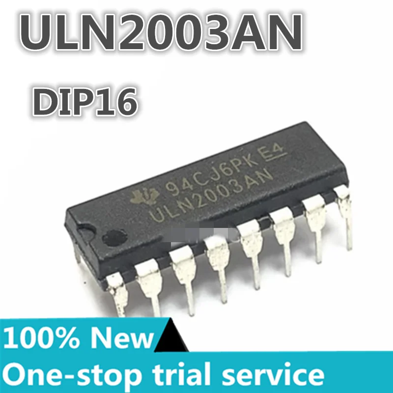 5-100pcs %new stock ULN2003ADR SOP16 ULN2003AN DIP16 Darlington Transistor Array Chip Darlington display/interface driver