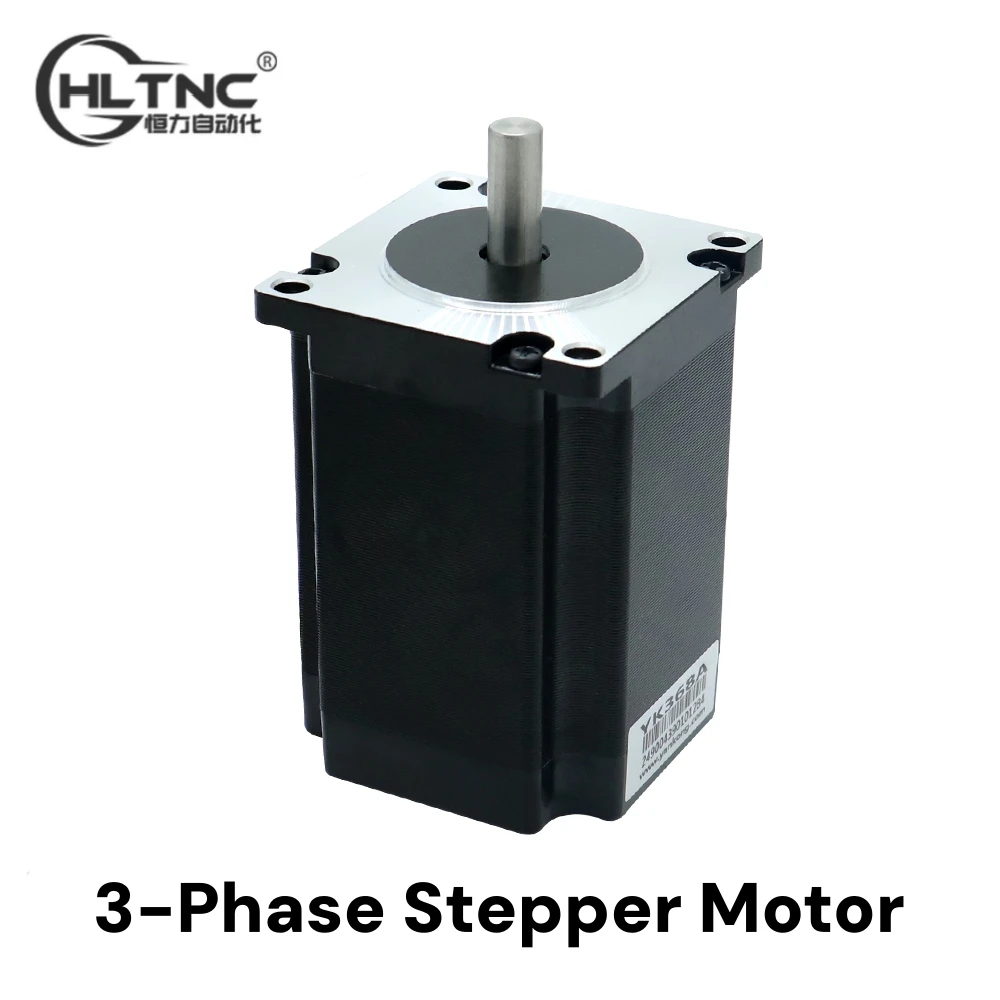 

YAKO Nema23 3-фазный шаговый двигатель 1,5 Нм, крутящий момент 5,8 А, ток 24 В постоянного тока 48 В для фрезерного станка с ЧПУ, гравировально-фрезерного станка