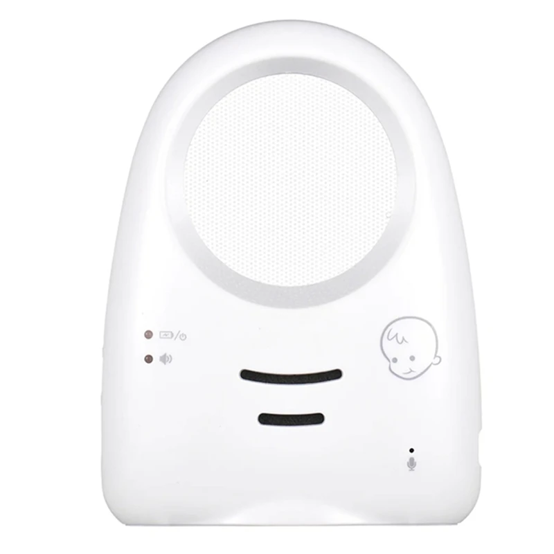 Portable 2.4Ghz Wireless Digital Audio Baby Monitor One-Way Talk Crystal Clear Baby Cry Detector Sensitive Transmission Durable