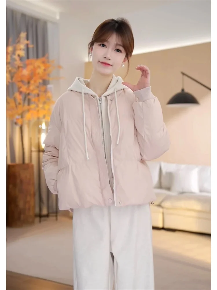 

Утепленная куртка-пуховик для женщин: хлопковая, теплая, стильная, молодежная, простая, антивозрастная, зимняя верхняя одежда, уникальная, очень красивая, модная