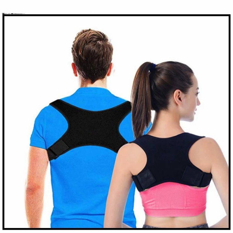 Posture Corrector Invisible Adjustable Back Clavicle Correction Belt Men Women Anti-Hunchback Sitting Posture Porrection Device