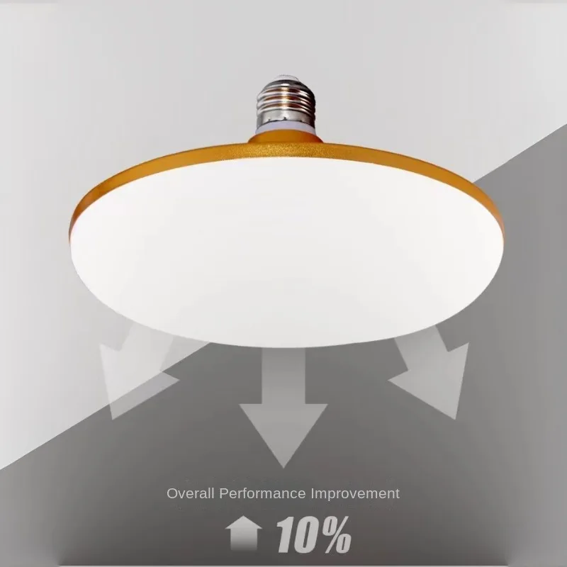 Lâmpada LED economizadora de energia para iluminação interna, lâmpadas UFO, corrente constante, luz branca, e27, 220v, 15w-30w, fábrica