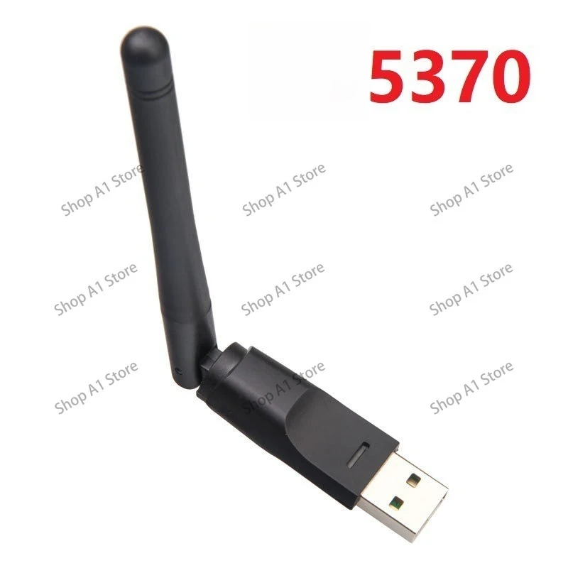 5370 WiFi with Ralink RT5370 chip polybag packing 150Mbps 2.4GHz 802.11b/g/n USB2.0 Rotatable Wireless USB WiFi Antenna