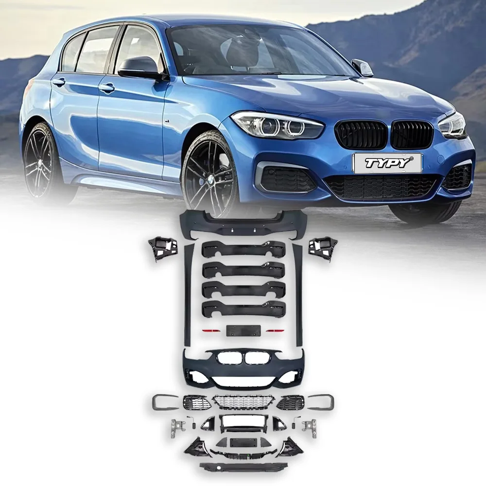 

Комплект кузова для BMW 1 серии F20 2014-2018, модифицированные КОМПЛЕКТЫ КУЗОВОВ MT, передние и задние бамперы, дизайн 1:1, автомобильные аксессуары